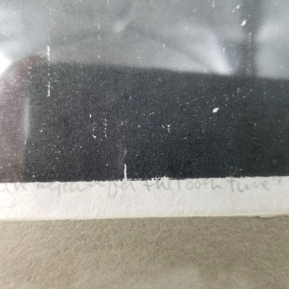 Witch Spring Cometh Again Black White Art Peter McClure Cole Framed Signed #4/6 - Picture 6 of 12